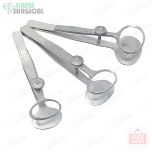 Color personalizado Desmarais tracoma y Chalazion fórceps Oftalmología instrumentos quirúrgicos de alta calidad 4 Uds acero inoxidable - Product Image 5