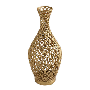 Vase à fleurs en métal pour la décoration de la maison, centre de table de mariage, vase décoratif pour fleurs fraîches - Product Image 4