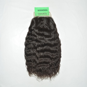 Perruque 100% Cheveux Humains Remy Indiens Bruts Non Traités Noirs Naturels Bouclés HD pour Perruque Lace Front à Double Trame Faite à la Machine - Product Image 4