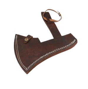 Handmade <b>Axe</b> Damascus Steel Blade Wood <b>Handle</b> With Leather Sheath Outdoor <b>Axe</b> Custom <b>Axe</b> - Product Image 6