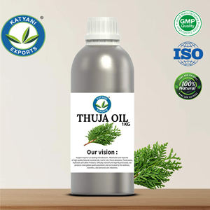 Huile essentielle de Thuja en marque privée, distillée à la vapeur, formulations d'aromathérapie et thérapeutiques, fabricant en Inde - Product Image 6