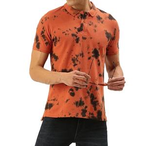 Chemises polo tie-dye pour hommes de haute qualité, tendance, nouvelle mode, meilleure fabrication, dernières nouveautés. - Product Image 3