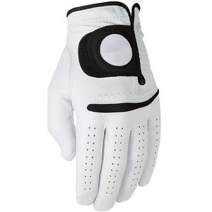 Genuine <b>Leather</b> Golf <b>Glove</b> Right Hand <b>Navy</b> Blue Full Finger Non-Slip Unisex Sports <b>Glove</b> - Product Image 3