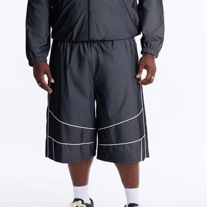 Pantalon homme personnalisable, imprimé par transfert thermique, respirant, écologique, décontracté, avec poches, fermeture éclair, tissu nylon/coton, service OEM - Product Image 1