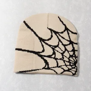 Gorros de Punto Jacquard, Gorro de Invierno Unisex para Adultos, Suave, de Alta Calidad, Cálido, para Exteriores, con Bordado de Personajes, Estilo Casual Urbano - Product Image 3