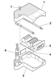 Connecteur de bus D-SUB SUBCON 9/M-SH - Product Image 3