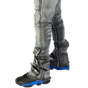 RIVIAN ATLANTIC demanda personalizada Denim liso teñido y antiarrugas, pantalón de hombre, liso teñido y estilo doble bolsillo y ODM/OEM - Product Image 5