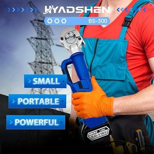 Pince à sertir hydraulique électrique pour cosses de câbles, outil de sertissage rechargeable, pince hydraulique électrique à poignée droite - Product Image 2