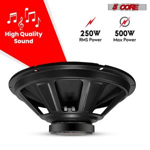 Altoparlante Subwoofer PA DJ Full Range da 2000W, Driver di Ricambio per Bassi da 15 Pollici 8 Ohm - Product Image 2
