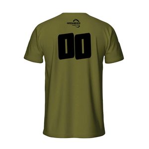 T-shirt uni à col rond pour homme, personnalisé, 100 % coton, séchage rapide, couleur unie, teint, 2026 - Product Image 6