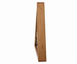 Hermoso Reloj de Pared de Madera Hecho a Mano, Estilo Moderno, Forma Triangular, Estilo Antiguo, Decoración para el Hogar y la Oficina, para Sala de Estar - Product Image 3