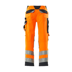 Pantalon de travail haute visibilité respirant et confortable de qualité supérieure en tissu polyester-coton, couleur et logo personnalisables - Product Image 2