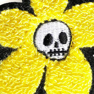 Écussons en tissu chenille tissés sur mesure, badges brodés pour vêtements, streetwear, taille et design personnalisés - Product Image 2