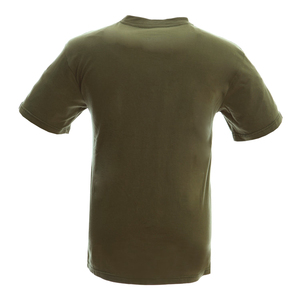 Wholesale All-Cotton Solid <b>Olive</b> <b>Green</b> <b>T</b>-<b>shirt</b> Athletic Style Anti-Pilling 180g Jersey Dyed Garment Blank Design Custom Print - Product Image 2