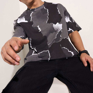 Camisetas de Algodón 100% Orgánico para Hombre, Personalizadas, Extra Grandes, Lisas, Estampadas, Estilo Vintage, Venta al Por Mayor - Product Image 3