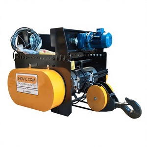 New Electric Wire Rope <b>Hoist</b> VFD Control | High Quality Metal Construction Energy Efficient Precise Lifting Heavy Duty - Product Image 1