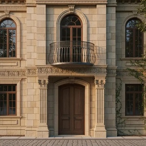 Traditional Victorian Wrought Iron Pipe <b>Wall</b>-<b>Mounted</b> Balcony Stair Railing Rust-Resistant Easy Assembly Outdoor Use - Product Image 5
