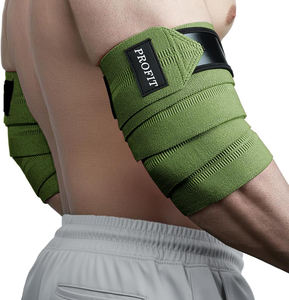 Bandes de soutien élastiques souples pour les coudes, pour la musculation et l'entraînement - Protection professionnelle, unisexe, logo et emballage personnalisables - Product Image 5