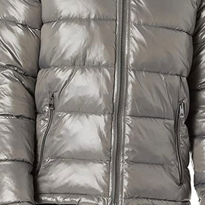Cheap Price Light <b>Weight</b> Warm Patchwork Hooded Waterproof Puffer Jacket Wholesale Custom Logo Padded Winter Unisex - Product Image 6