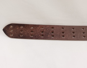 Cinturón de Cuero Genuino Vintage Unisex, Hebilla de Aleación, Diseño Formal y a la Moda, Duradero, Cómodo, Ancho Personalizable - Product Image 3