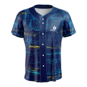 เสื้อเบสบอลผู้หญิงสั่งทำขายส่ง พิมพ์ลายแบบซับลิเมชั่น ติดกระดุมด้านหน้า ระบายอากาศได้ดี แห้งเร็ว ชุดกีฬาซอฟต์บอลสำหรับทีม - Product Image 4