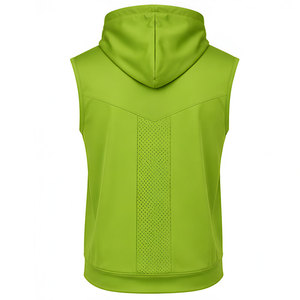 Handsome Smart Look Men's Sleeveless Training <b>Hoodie</b> Dynamic Minimalistic Stylish Universal Wear <b>Workout</b> <b>Hoodie</b> Vest Custom Logo - Product Image 2