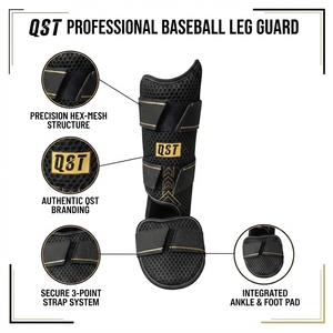 Baseball Leg Guard Instep Guard Set Custom Logo Adjustable Protective Sports Equipment baseball protective gear foot guard - Product Image 2