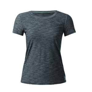 Camiseta Corta Básica Ajustada para Mujer, 92% Algodón, 8% Elastano, Transpirable y Ecológica, Estilo Casual, Tela de Lona - Product Image 5