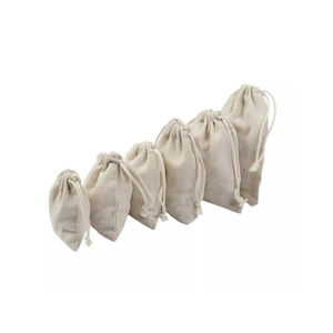 Sacs en jute personnalisés pour l'emballage du thé, sacs en jute avec fenêtre, sacs fourre-tout en jute, sacs en jute pour le riz, sacs en jute pour cadeaux - Product Image 1