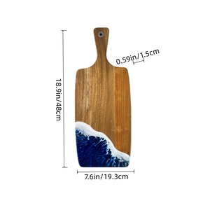 Planches à découper en bois de manguier en forme de cœur et planches à fromage très vendues pour la cuisine – Planche à découper en bois pour fromage - Product Image 3
