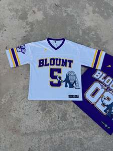 Camiseta Deportiva Transpirable de Fútbol Americano con Sublimación, 100% Poliéster, Corte Holgado, Estilo Urbano, Manga Corta para Adultos, Diseño Vintage de los 90 - Product Image 3