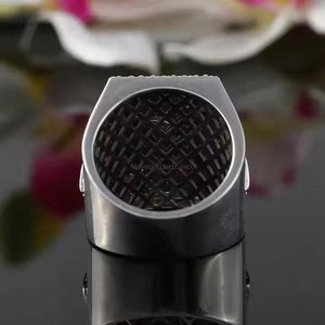 Men's Trendy Hip Hop <b>Iced</b> Out Silver with your Photos Full VS Lab Grown Diamond Hip-hop Style <b>Ring</b> From Indian Manufacturer - Product Image 4