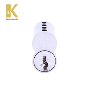 Cilindros de Cerradura de Reemplazo Rápido, Cromo Satinado, Latón, 6 Pines, Ranura E, SFIC, para Seguridad de Puertas Comerciales - Product Image 4