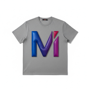 เสื้อยืดพิมพ์ลายนูน 3 มิติ แบบกำหนดเอง สำหรับผู้ชาย สไตล์สตรีทแวร์ คุณภาพสูง ผ้าคอตตอนหนา 300gsm ทรงโอเวอร์ไซส์ พิมพ์โลโก้ด้วยโฟม - Product Image 1