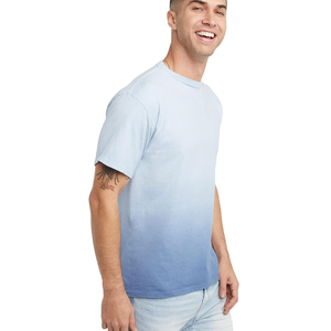 T-shirts décontractés personnalisés pour hommes, nouvelle mode, couleur unie, 100% coton, pour adultes. - Product Image 6
