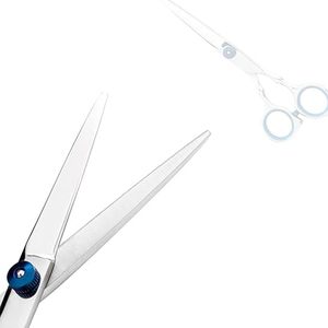 Ciseaux de coiffure professionnels en acier inoxydable à manche long, ciseaux à effiler avec peigne et étui de rangement pour usage en salon - Product Image 2