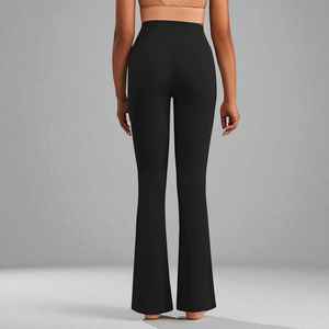 Ensemble de leggings et soutien-gorge de sport respirants pour femmes, fabriqués en usine, au-dessus du genou, sans couture, pour le yoga - Product Image 3