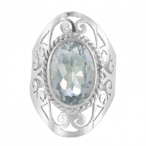 Natural Green Amethyst <b>Indian</b> Silver Jewelry <b>Ring</b> Gemstone Bezel Setting Fine Jewelry Supplier Eternity Vermeil Gemstone <b>ring</b> - Product Image 1
