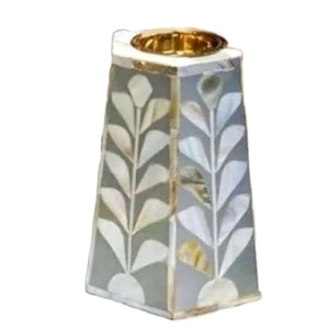 Soporte de incienso de nácar de lujo, para uso decorativo quemador espiritual, meditación, estudio de Yoga, aromaterapia y decoración del hogar - Product Image 1