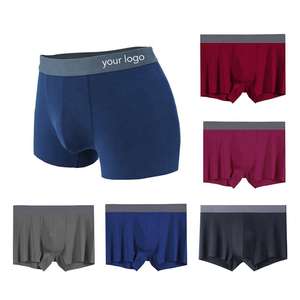 Calzoncillos Boxer de Algodón y Spandex Transpirables, Tela de Algodón Suave de Primera Calidad, Ajuste Cómodo para Hombre, Ropa Casual - Product Image 1
