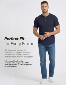 เสื้อยืดคอตตอนถักพรีเมียมสำหรับผู้ชาย คอกลม แขนสั้น สวมใส่สบาย เรียบง่าย นุ่ม ระบายอากาศได้ดี แห้งเร็ว เป็นมิตรกับสิ่งแวดล้อม - Product Image 6