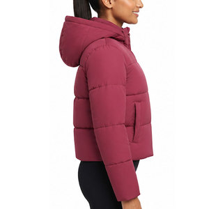 Veste à bulles tendance pour femmes, design matelassé doux, idéale pour le quotidien, les voyages et les looks d'hiver du week-end - Product Image 3