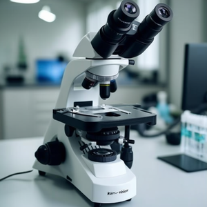 Microscopio de Investigación Trinocular con Ocular 10x y Objetivos Plan Infinity para Uso en Laboratorio - Product Image 3