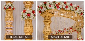 เสาจักรวาลสำหรับงานแต่งงานของชาวฮินดู - Product Image 5