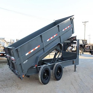 Remolque de descarga industrial de alta resistencia para uso agrícola, 1 año de garantía, motor y engranajes, pedidos al por mayor a gran escala, barra de remolque de 65 m, 56 km/h - Product Image 1