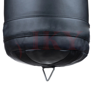Kit de Cadena de Suspensión de Acero de Cuatro Vías con Logotipo OEM Personalizado para Entrenamiento de MMA y Kickboxing, Cuero Negro Resistente Extra Largo - Product Image 5