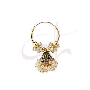 Best Quality <b>Light</b> Weight Trendy Gold Plated Wedding Stainless Steel Earrings New Design Wholesale Price Women's - Product Image 2