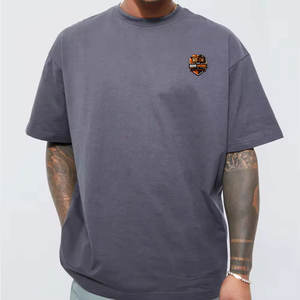 T-shirt décontracté à coupe classique, 100% coton, tissu doux au toucher, séchage rapide, léger, respirant, design décontracté, vêtements de rue - Product Image 3