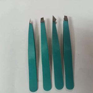 Juego de 4 Pinzas para Cejas de Acero Inoxidable, Pegatinas para Cejas, Pegatinas para Párpados Dobles, Pinzas con Estuche, Juego de Herramientas de Maquillaje - Product Image 3