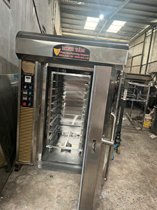 New Condition 1 Year Warranty Electric Bakery 10-Tray <b>Rotary</b> Oven High-End Automatic Overheat Protection Portable - Product Image 4
